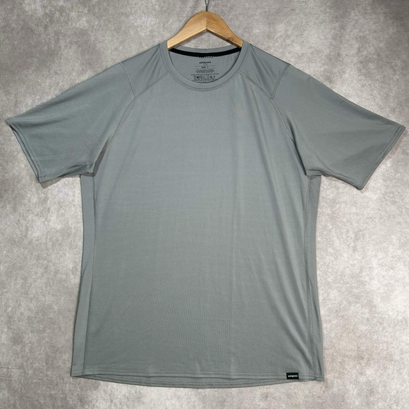 Patagonia Other - Patagonia Capilene 1 Silkweight Baselayer Shirt Men's Medium Gray Short Sleeve
